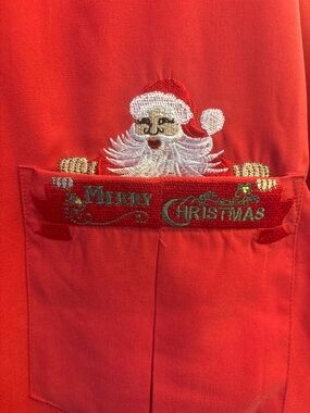 Bamboo Cay embroidered Christmas shirt